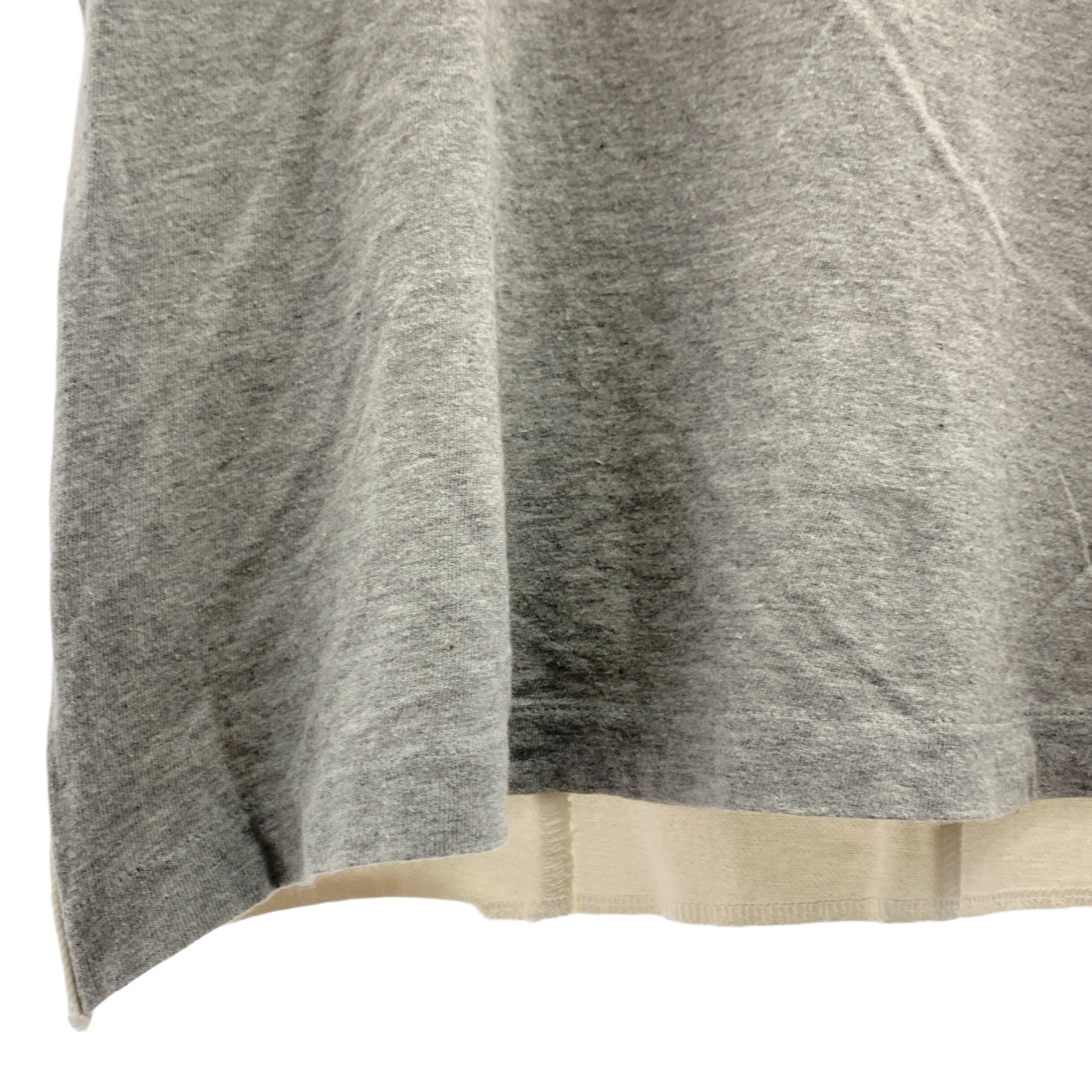 tricot COMME des GARCONS / トリココムデギャルソン 90s ホワイトデニム切替 Tシャツ