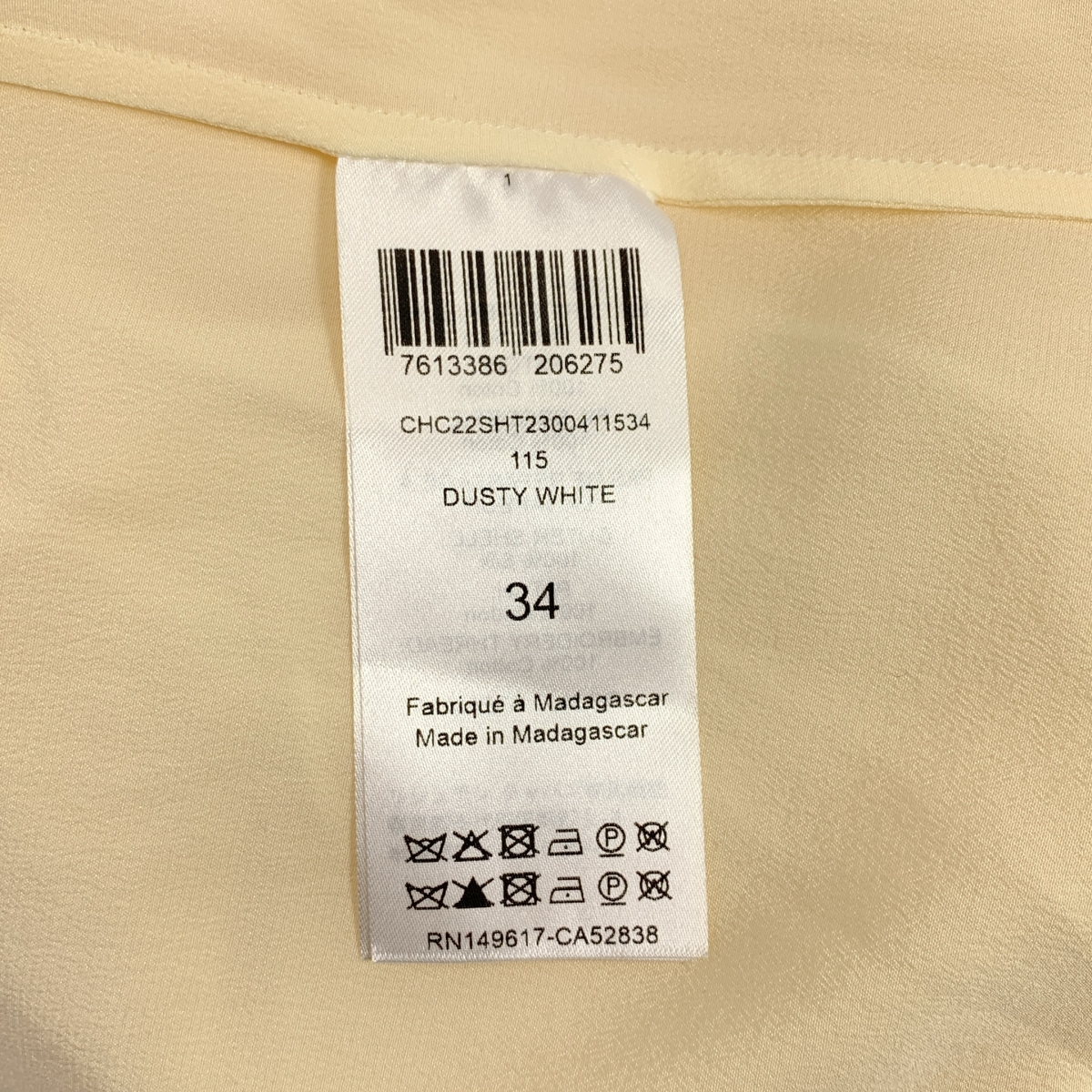 Chloe / クロエ silk 100％ / シルク レース装飾 シアー シャツ ブラウス