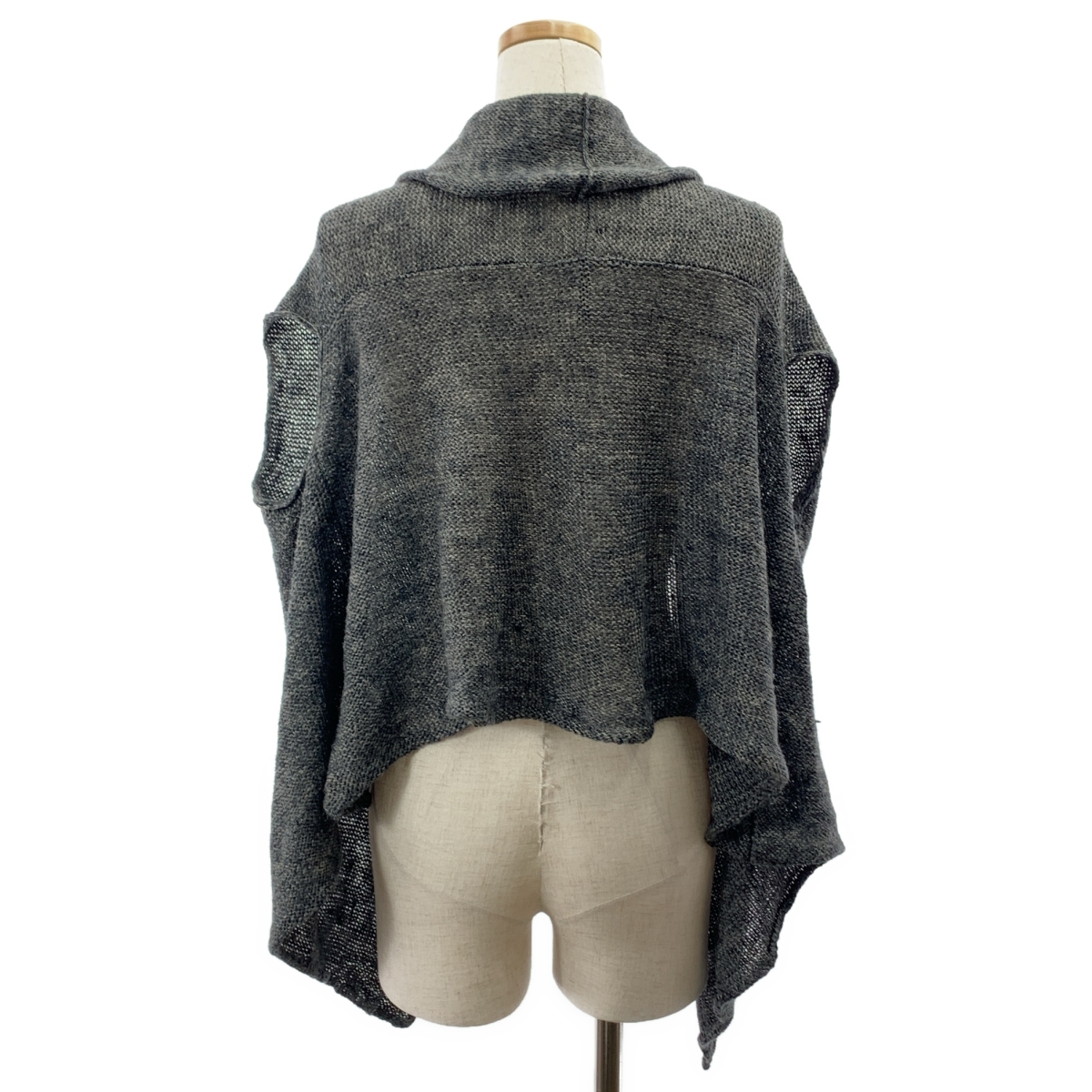 DANIELA GREGIS / ダニエラグレジス リネン ボタンレス ニット カーディガン