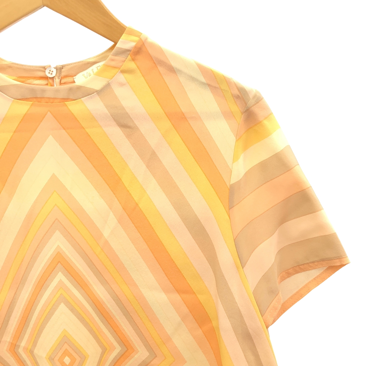 VALENTINO / ヴァレンティノ silk 100％ / シルク 総柄 ブラウス