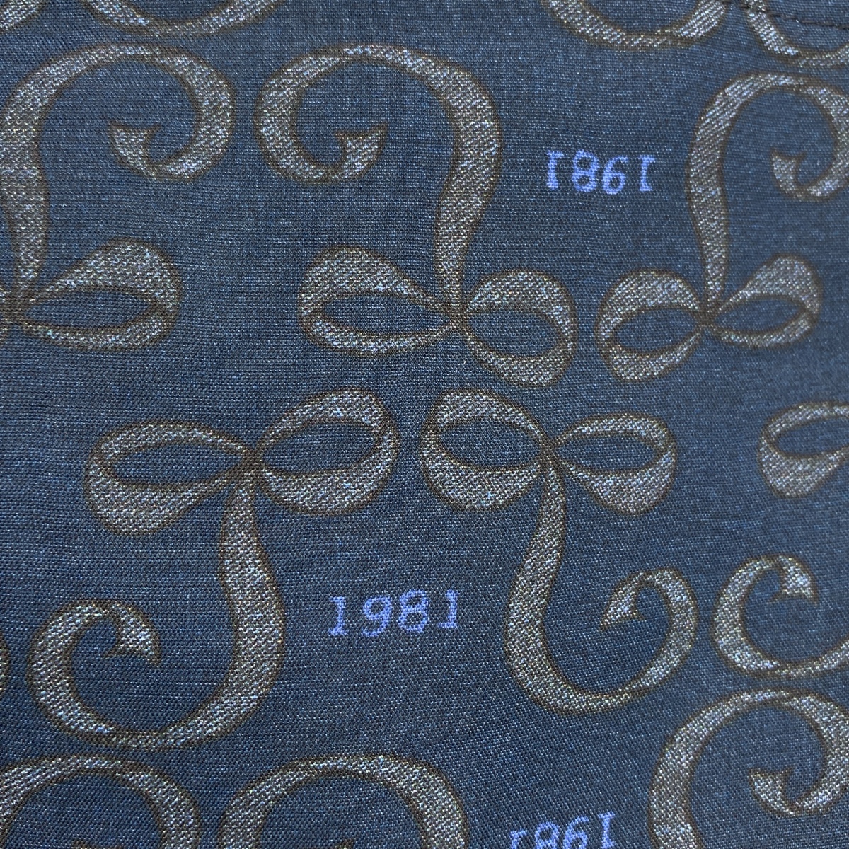 tricot COMME des GARCONS / トリココムデギャルソン レーヨン 総柄 ドローストリング ウエストゴム イージー パンツ