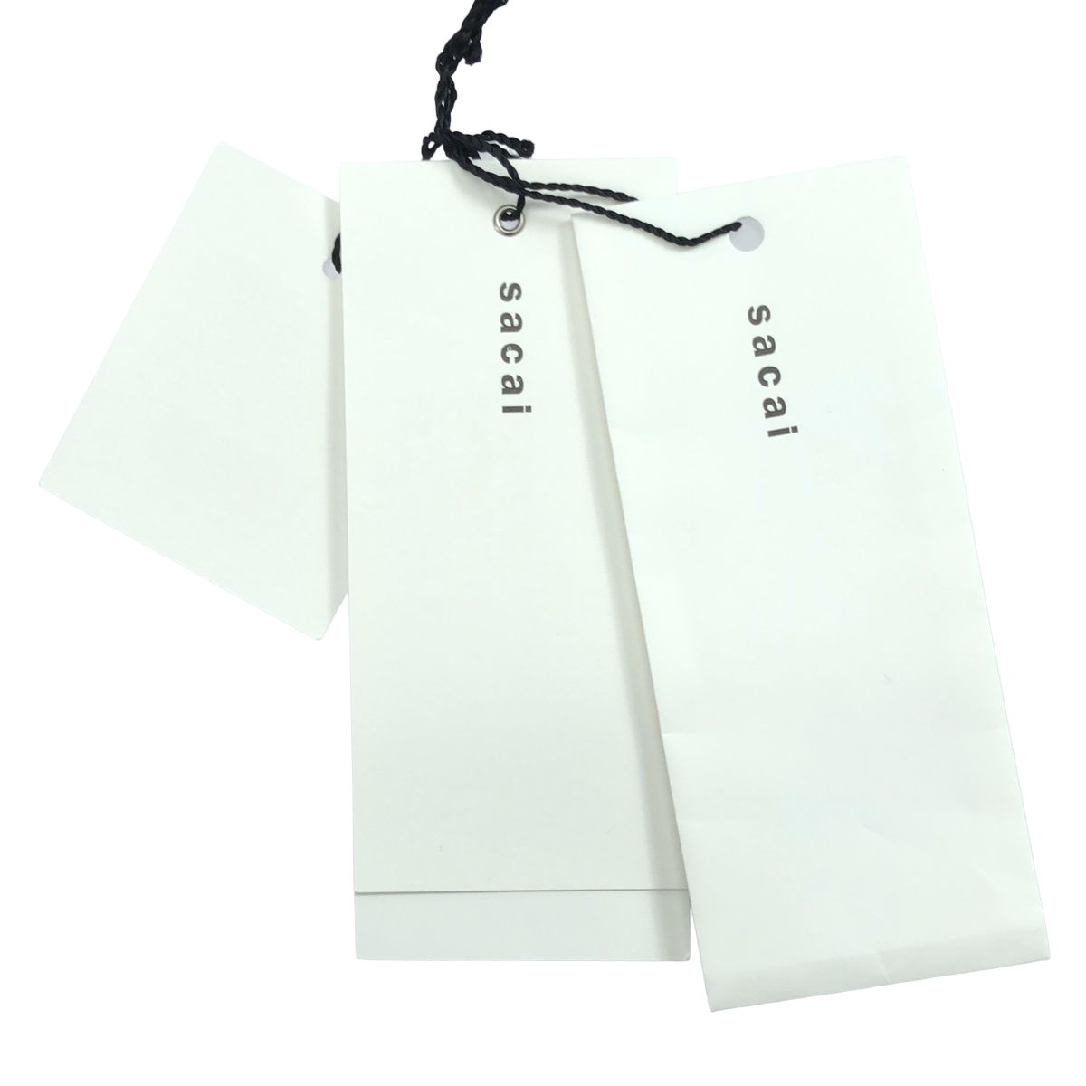 sacai / サカイ ストライプ ギャザーシャツワンピース