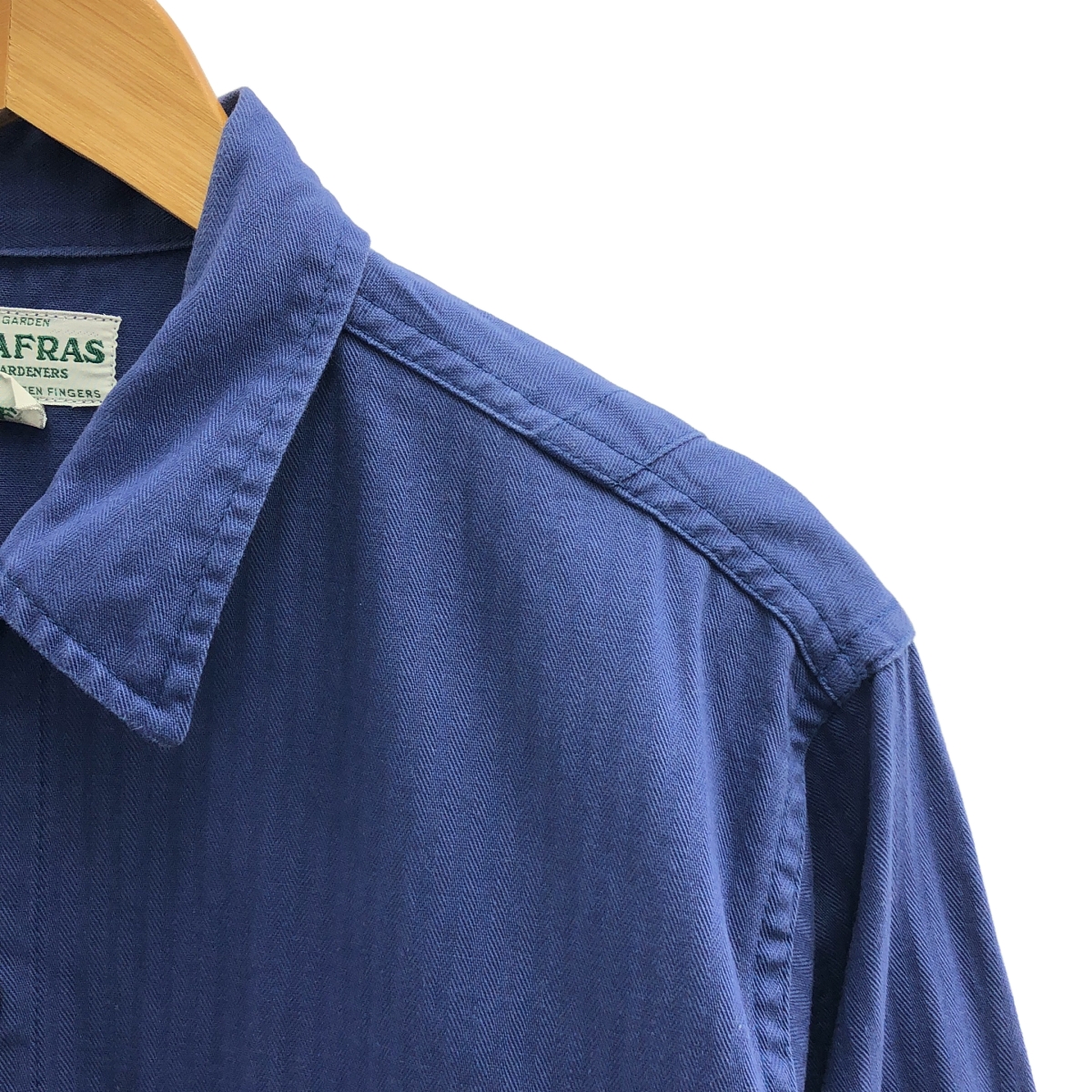 SASSAFRAS / ササフラス Digs Crew Half Herringbone ディグスクルーハーフ ヘリンボーン ジャケット