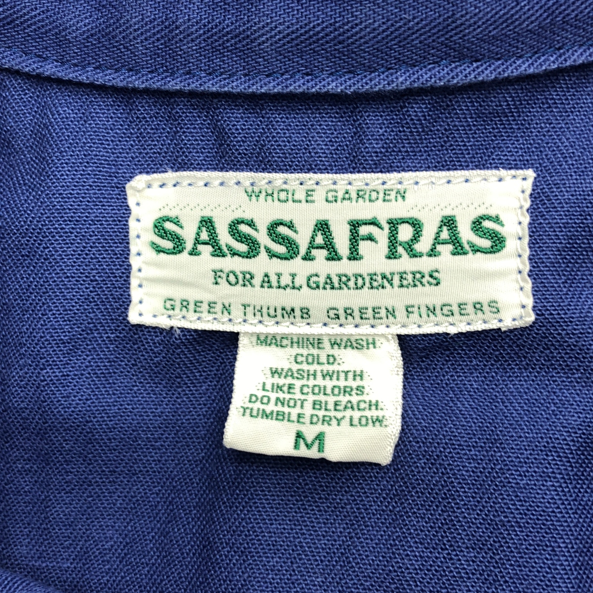 SASSAFRAS / ササフラス Digs Crew Half Herringbone ディグスクルーハーフ ヘリンボーン ジャケット