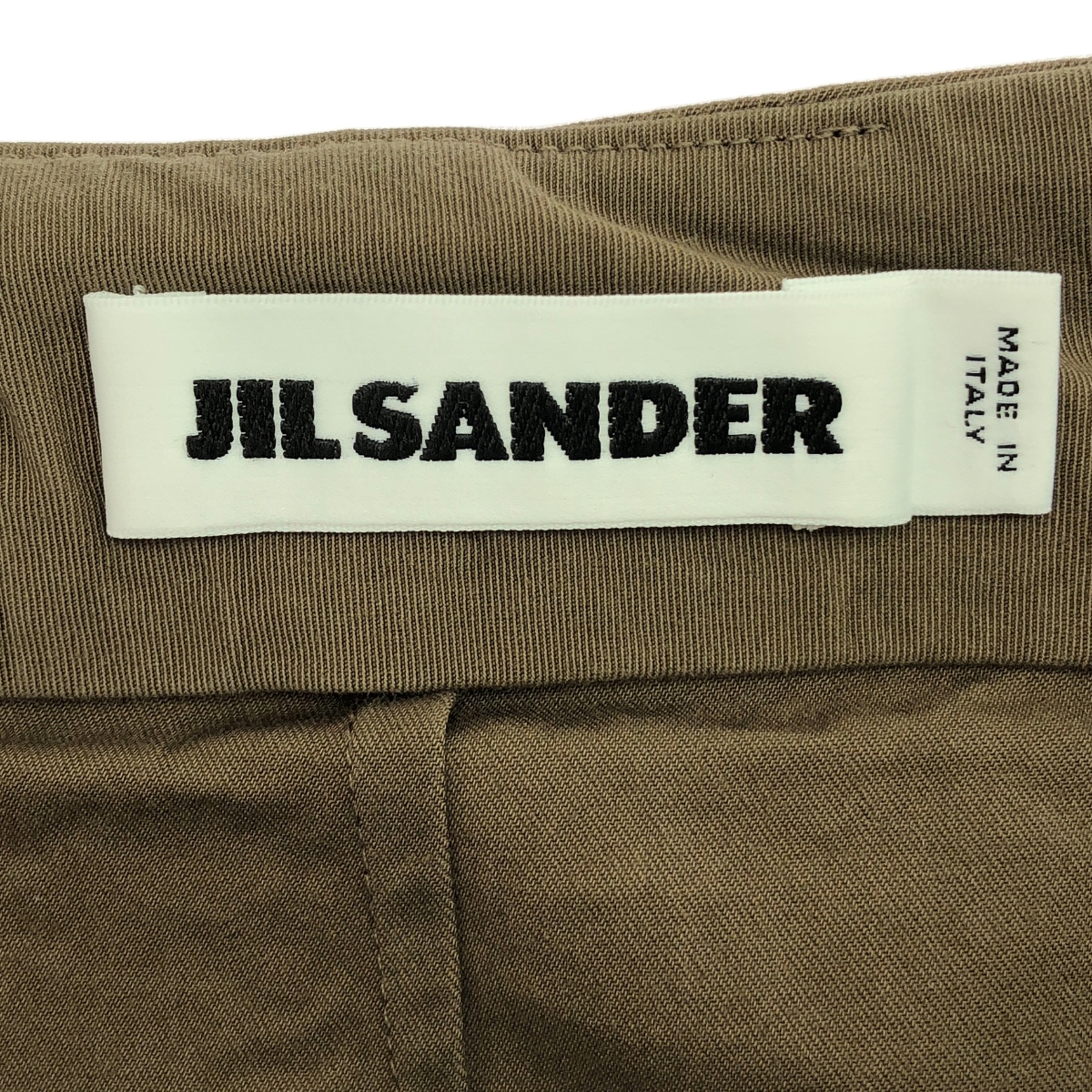 JIL SANDER / ジルサンダー コットン ストレッチ タイトスカート