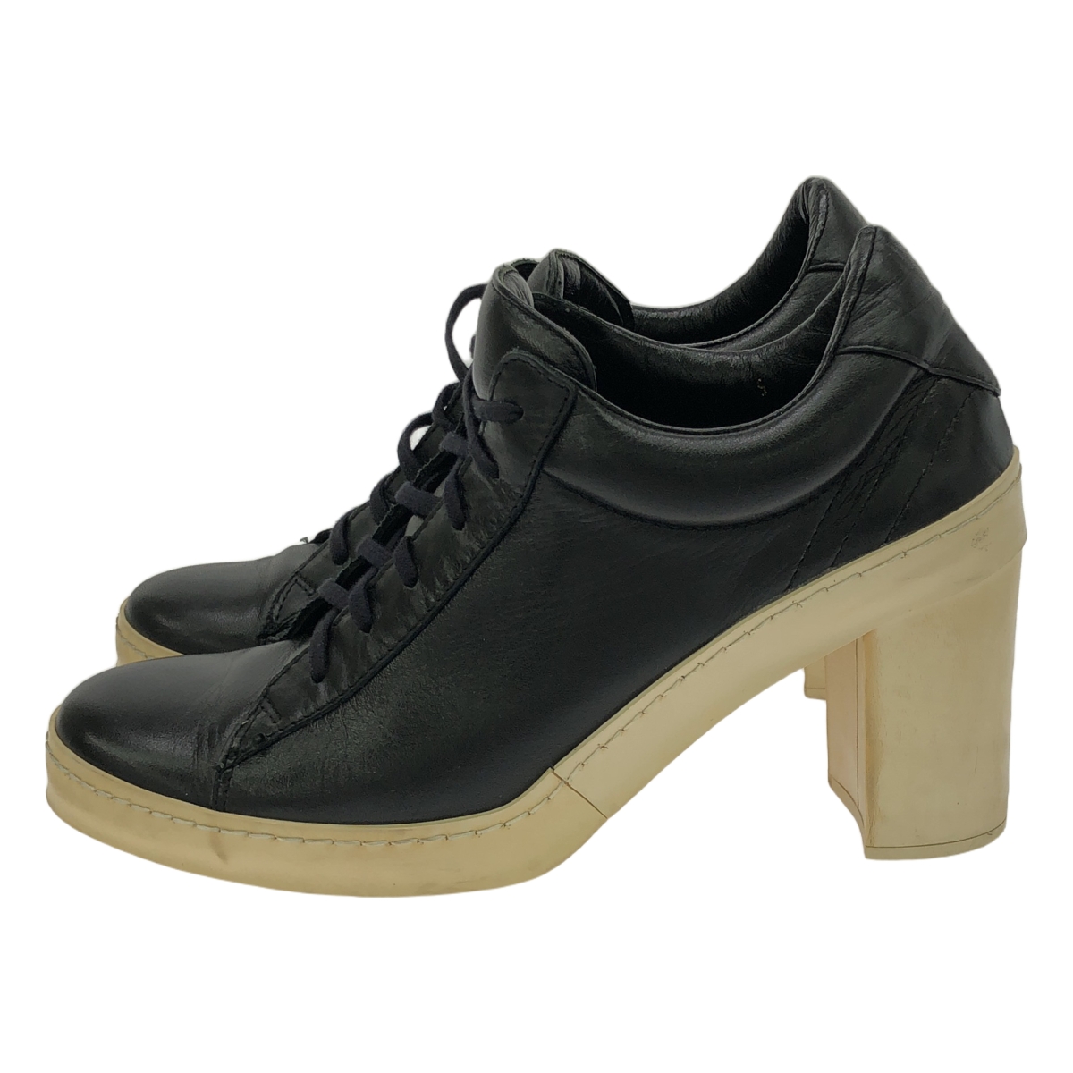 JUNYA WATANABE COMME des GARCONS / ジュンヤワタナベ レザー レースアップ ショートブーツ ブーティ