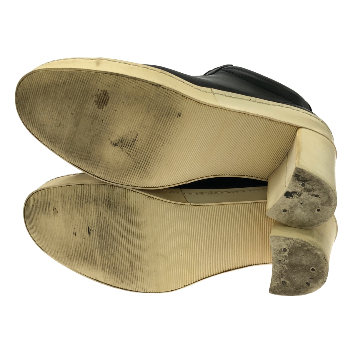 JUNYA WATANABE COMME des GARCONS / ジュンヤワタナベ レザー レースアップ ショートブーツ ブーティ