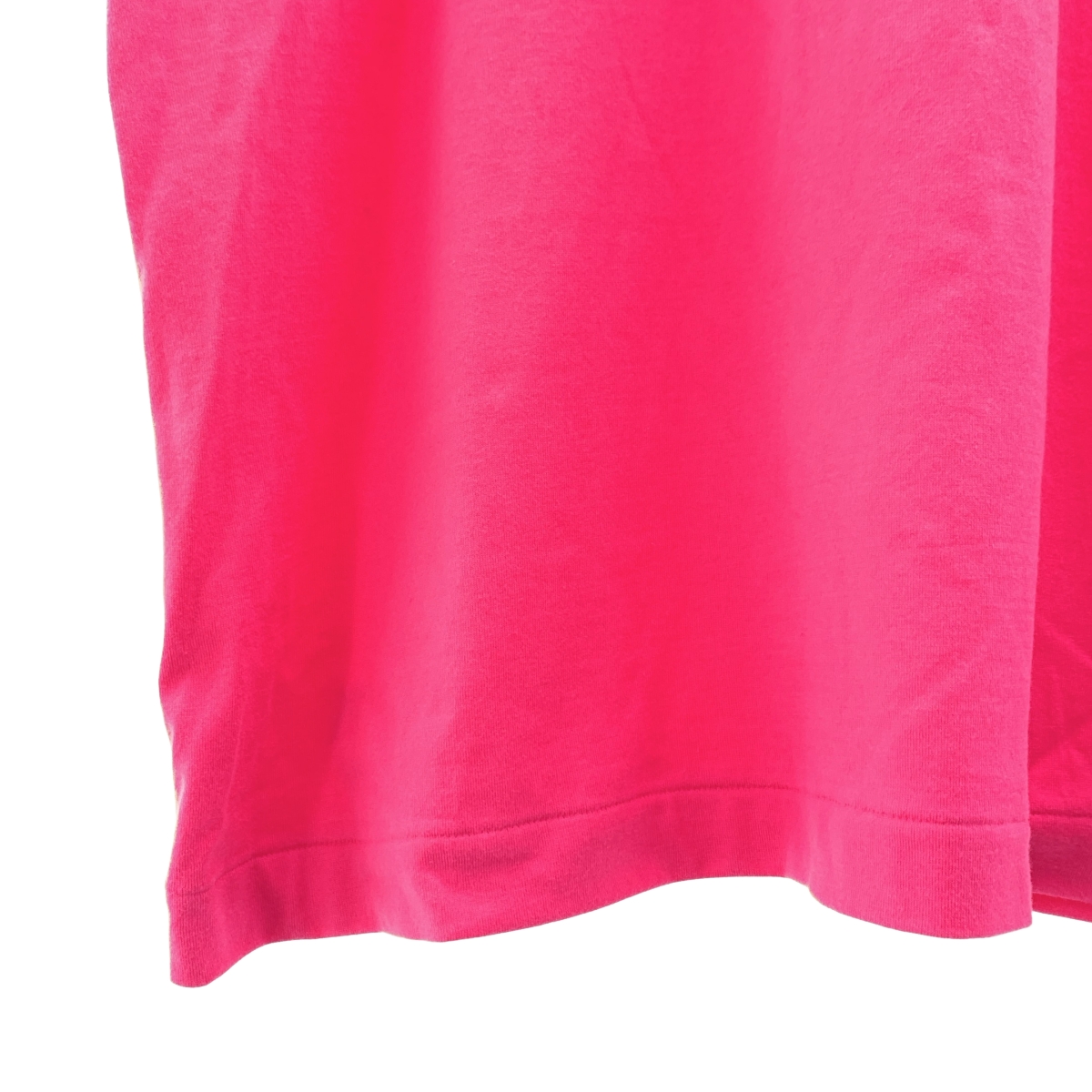 BLACK COMME des GARCONS / ブラックコムデギャルソン オーバーシルエット ワンポイントロゴ Tシャツ カットソー / ユニセックス