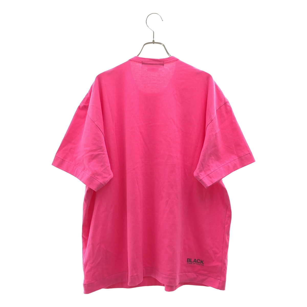 BLACK COMME des GARCONS / ブラックコムデギャルソン オーバーシルエット ワンポイントロゴ Tシャツ カットソー / ユニセックス