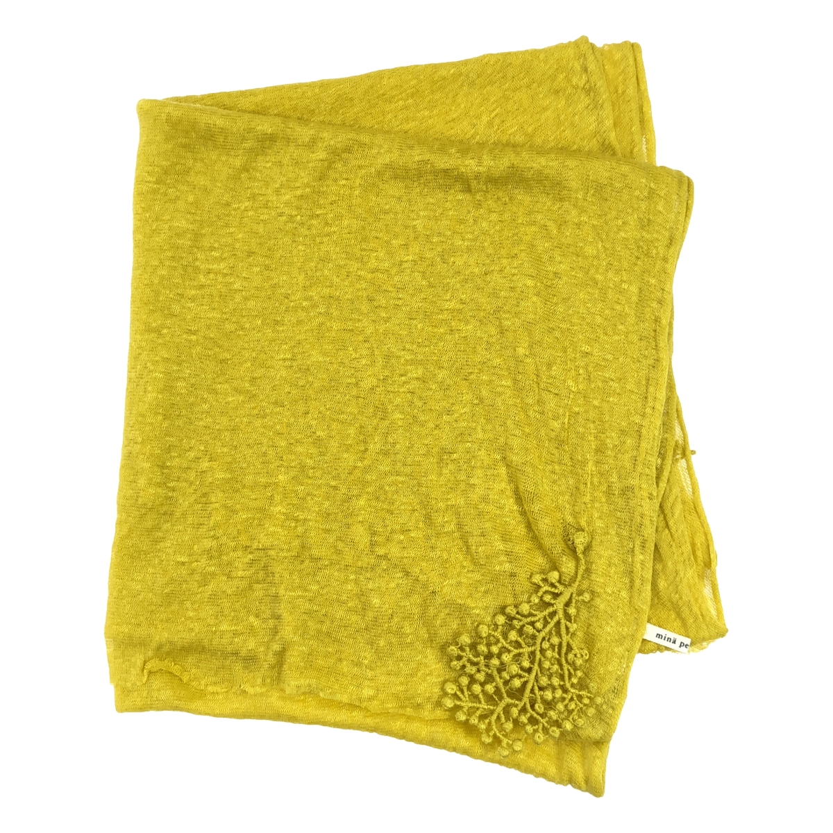mina perhonen / ミナペルホネン エンブロイダリー 装飾 ストール