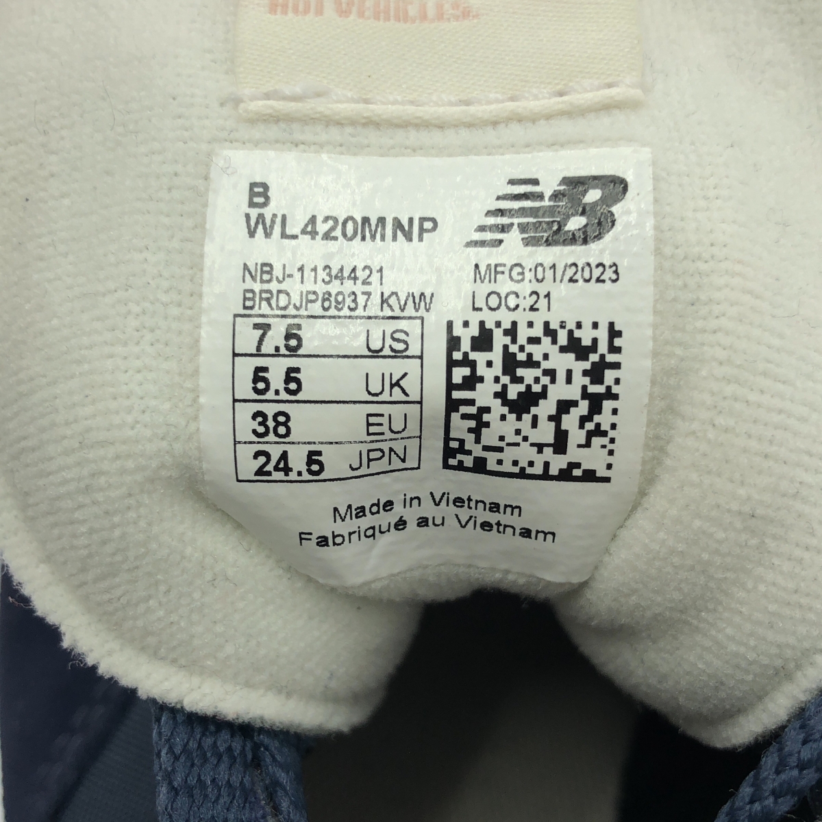 New Balance / ニューバランス WL420MNP レースアップスニーカー