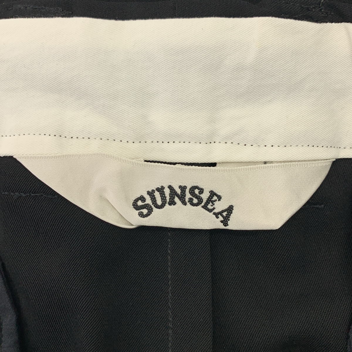 SUNSEA / サンシー SNM-BLUE2 PANTS ウール イージー テーパードパンツ