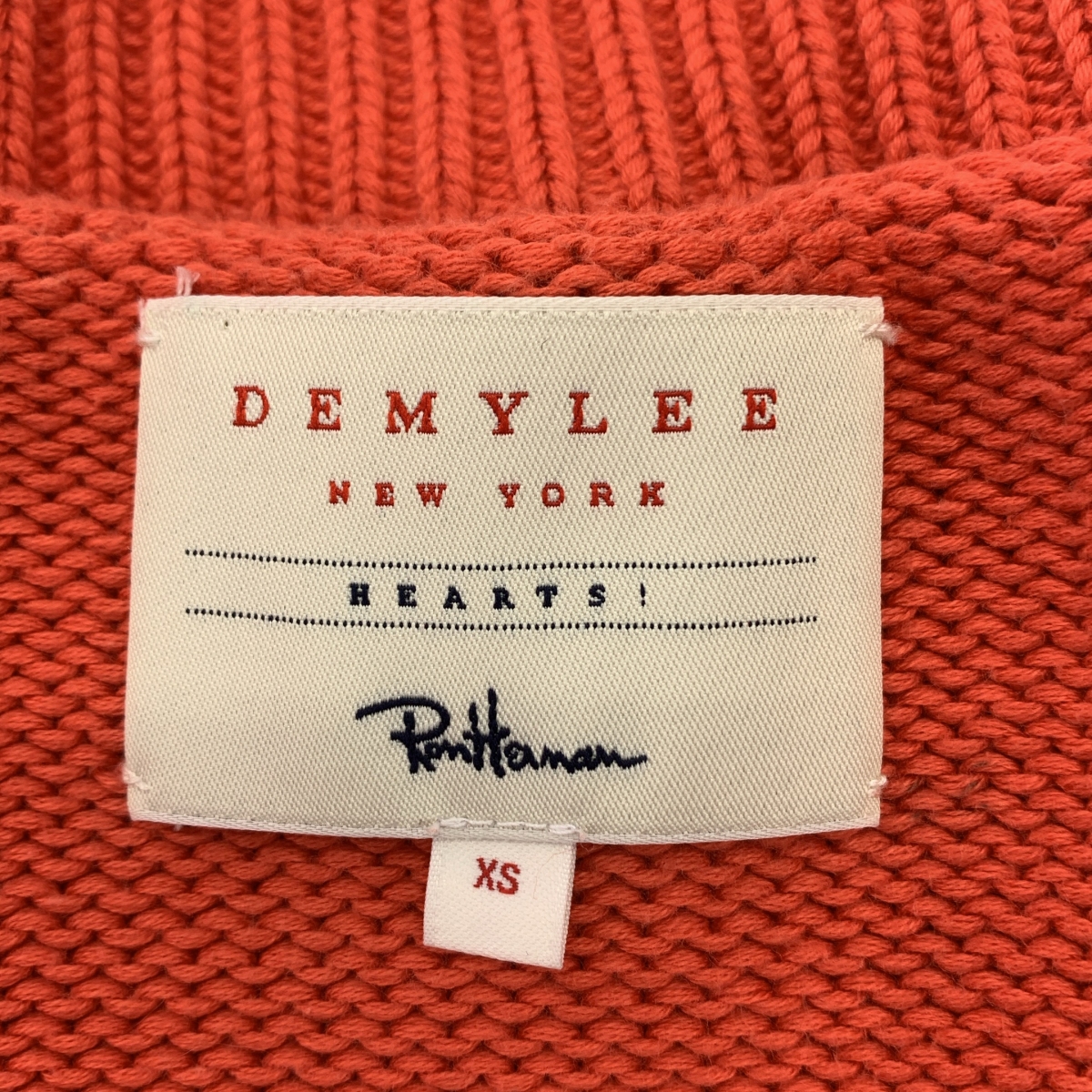 DEMYLEE / デミリー RON HERMAN別注 4B コットンニット カーディガン