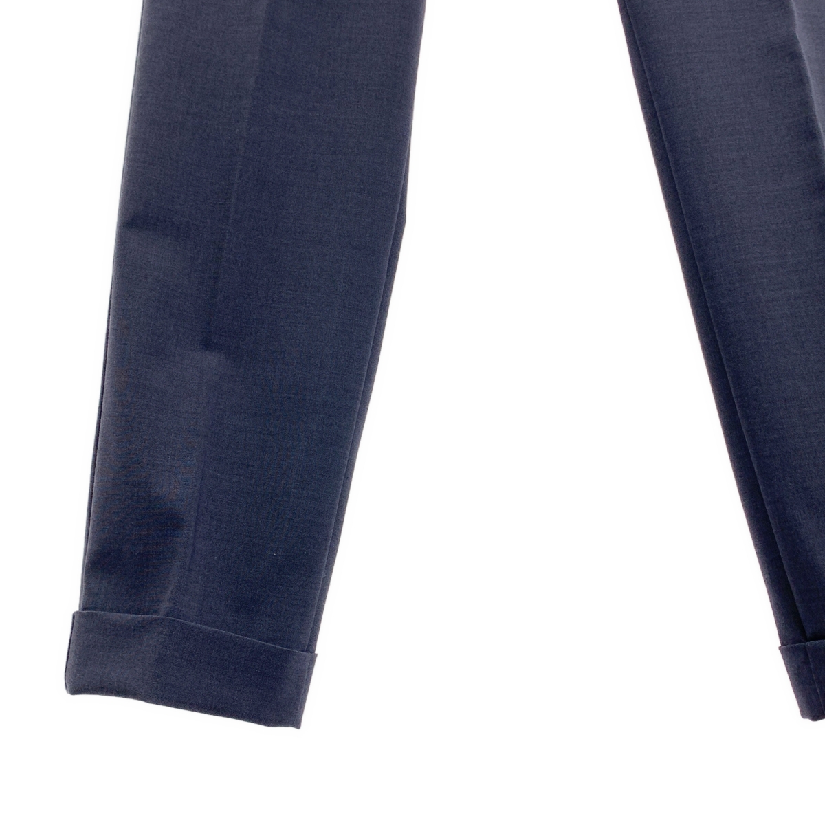 giab's ARCHIVIO / ジャブスアルキヴィオ VERDI/M ウール混 ストレッチ タック スラックス パンツ