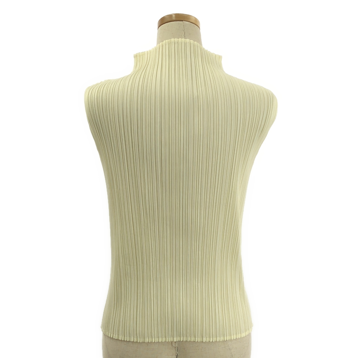 PLEATS PLEASE ISSEY MIYAKE / プリーツプリーズイッセイミヤケ ハイネック ノースリーブ プルオーバー