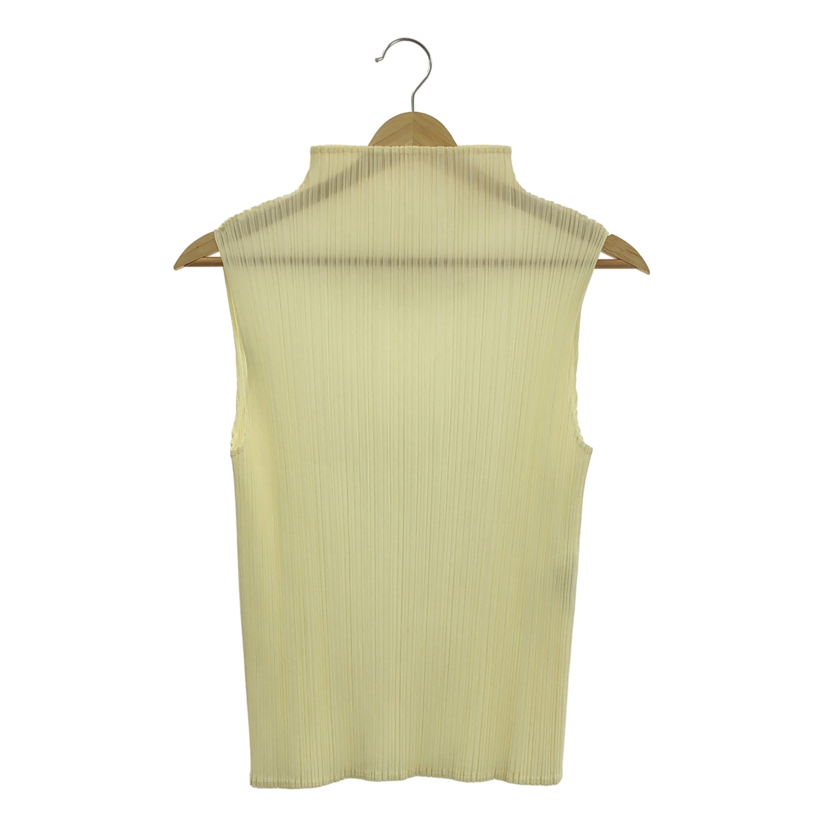 PLEATS PLEASE ISSEY MIYAKE / プリーツプリーズイッセイミヤケ ハイネック ノースリーブ プルオーバー