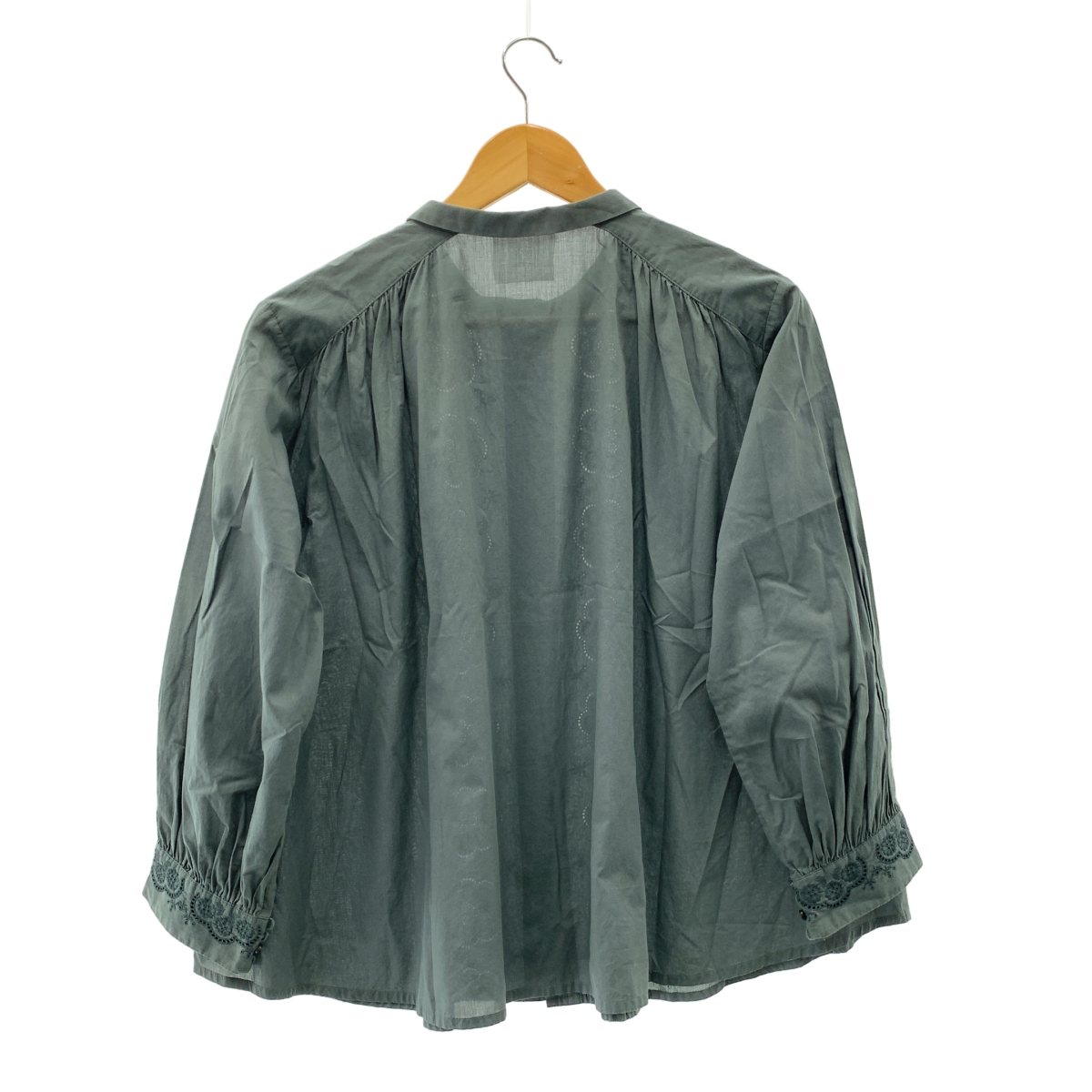 GASA / ガサ 劇場の片隅 エンブロイダリー ブラウス シャツ