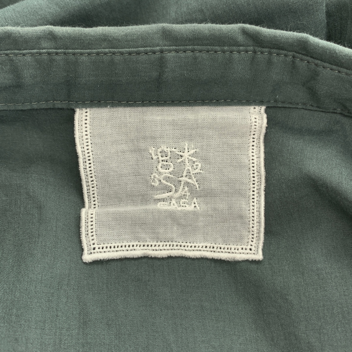 GASA / ガサ 劇場の片隅 エンブロイダリー ブラウス シャツ