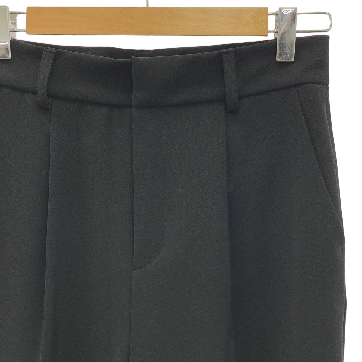 ENCHAINEMENT / アンシェヌマン 2タック ストレッチ スラックス パンツ