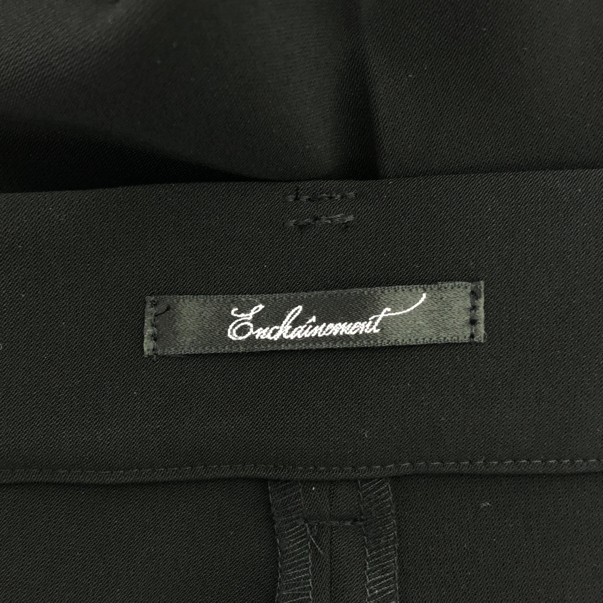 ENCHAINEMENT / アンシェヌマン 2タック ストレッチ スラックス パンツ