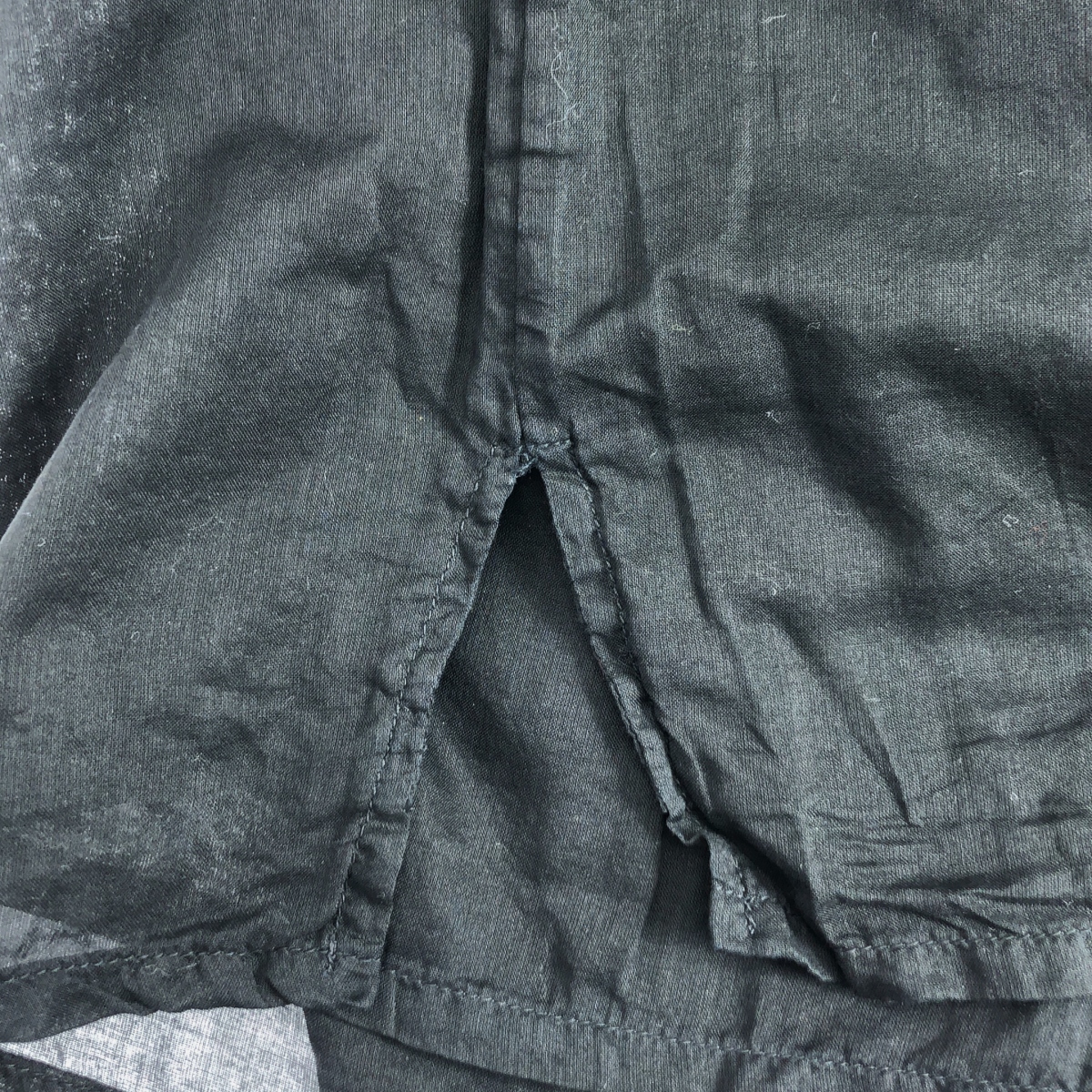 KRISTENSEN DU NORD / クリステンセンドゥノルド コットン キーネック スリット ブラウス