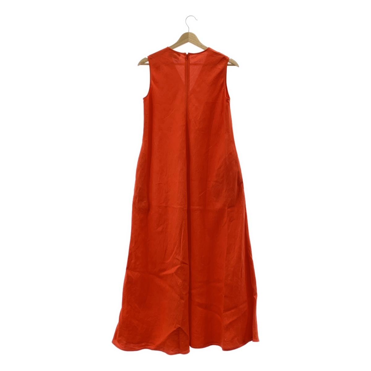 UNITED ARROWS / ユナイテッドアローズ UWCC LINEN リネン Vネック ノースリーブワンピース