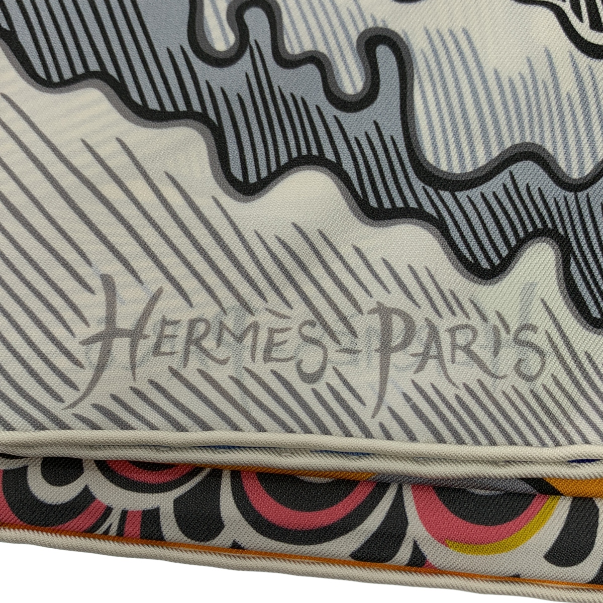 HERMES / エルメス cheval sirene silk 100％ / カレ 90 ダブルフェイス / シュヴァル・シレーヌ シルク スカーフ