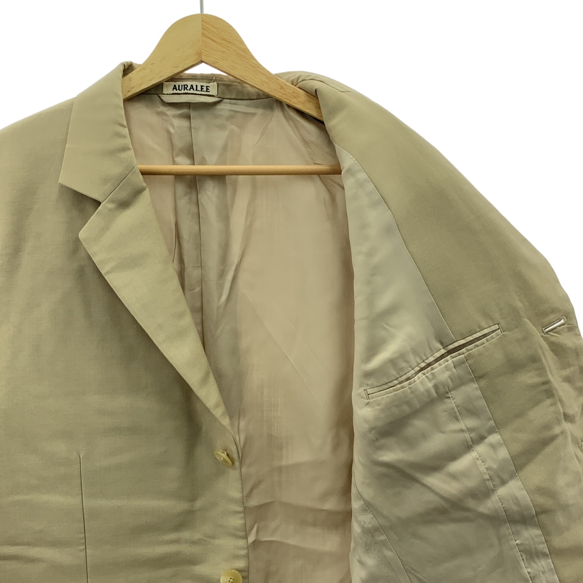 AURALEE / オーラリー TROPICAL WOOL KID MOHAIR JACKET モヘア ジャケット