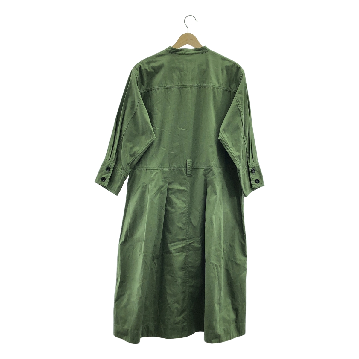 MHL. / エムエイチエルマーガレットハウエル SOFT DENSE COTTON OP  コットン ロングワンピース