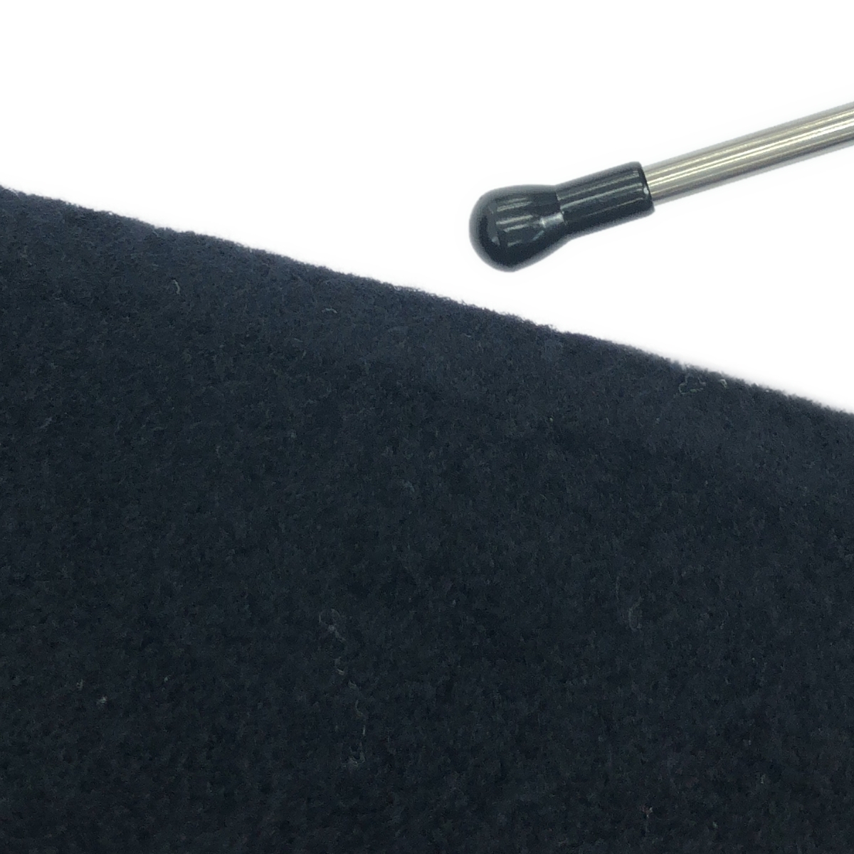 COMOLI / コモリ 縮絨ウール ハーフジップシャツ