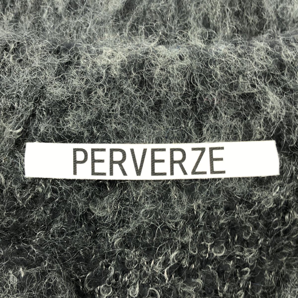 PERVERZE / パーバーズ モヘヤ混 ニット ベスト