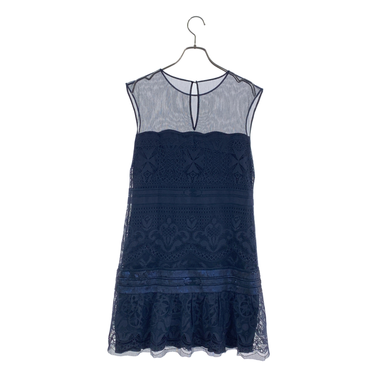 その他 スパンコール 装飾 レース ワンピース / 裏地付き