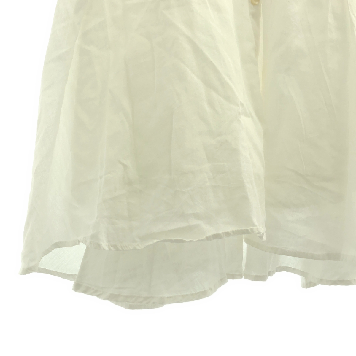 CASA FLINE / カーサフライン オーガニックコットンレースキャミソール