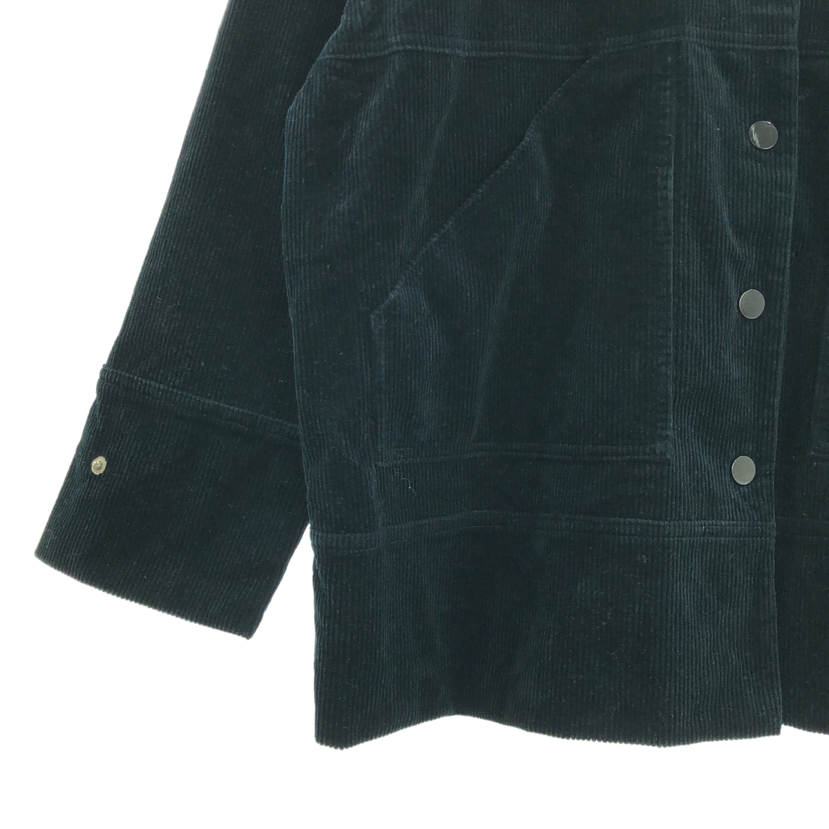 Ganni / ガニー RIDGEWOOD JACKET 襟ボア ストレッチ コーデュロイジャケット