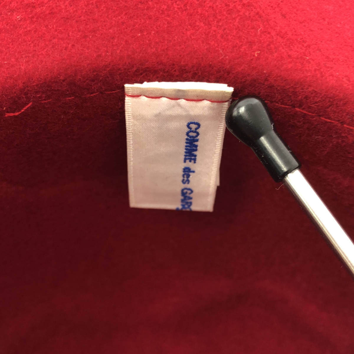 COMME des GARCONS SHIRT BOY / コムデギャルソンシャツボーイ ウール サッカーボール エンボス ハット