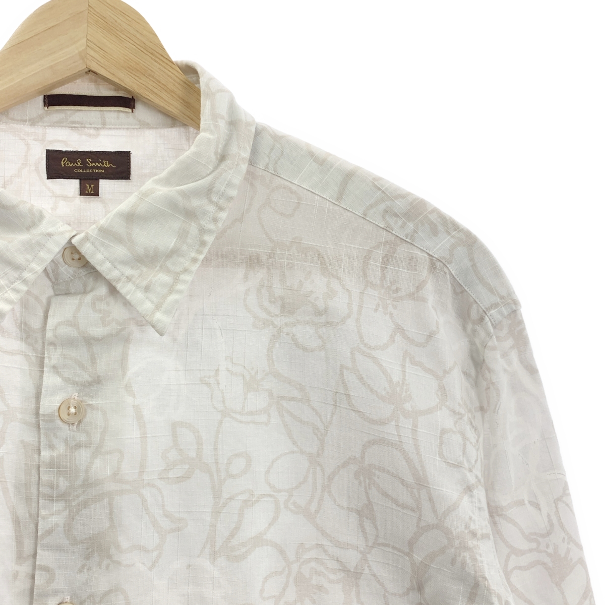 Paul Smith COLLECTION / ポールスミスコレクション コットン  総柄 レギュラーカラー シャツ