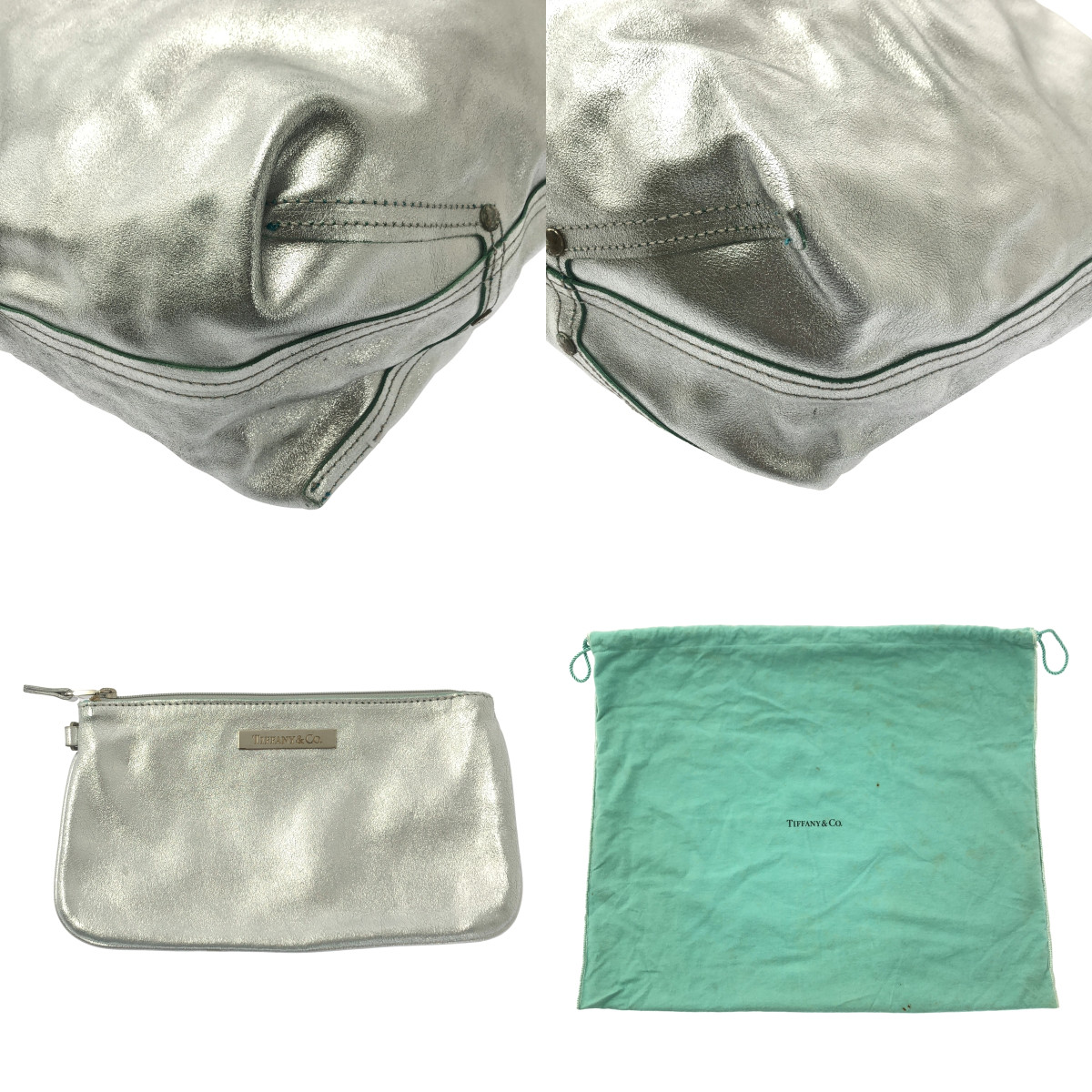 Tiffany & Co / ティファニー レザー リバーシブル トートバッグ