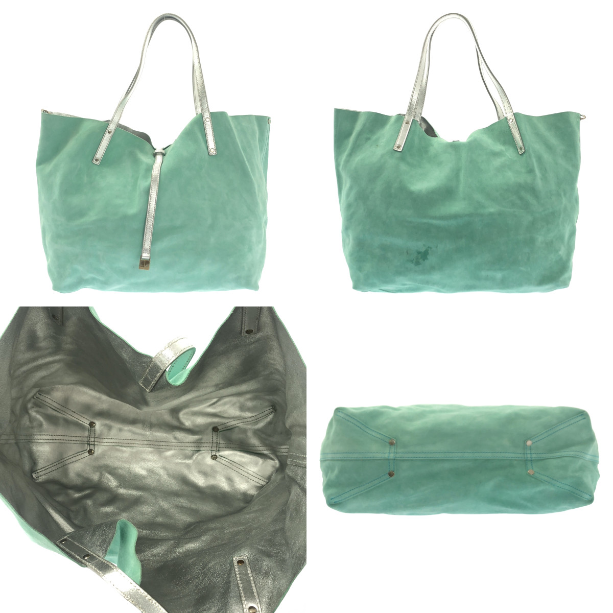 Tiffany & Co / ティファニー レザー リバーシブル トートバッグ