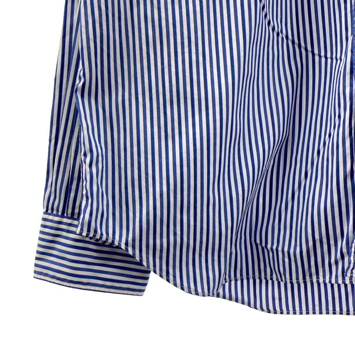 sans limite / サンリミット ストライプ ボックス ボタンダウンシャツ