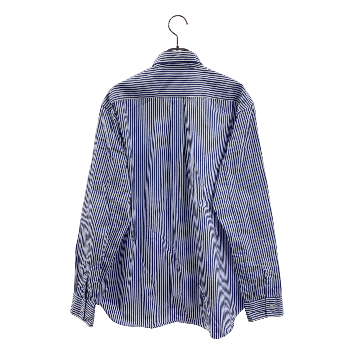 sans limite / サンリミット ストライプ ボックス ボタンダウンシャツ