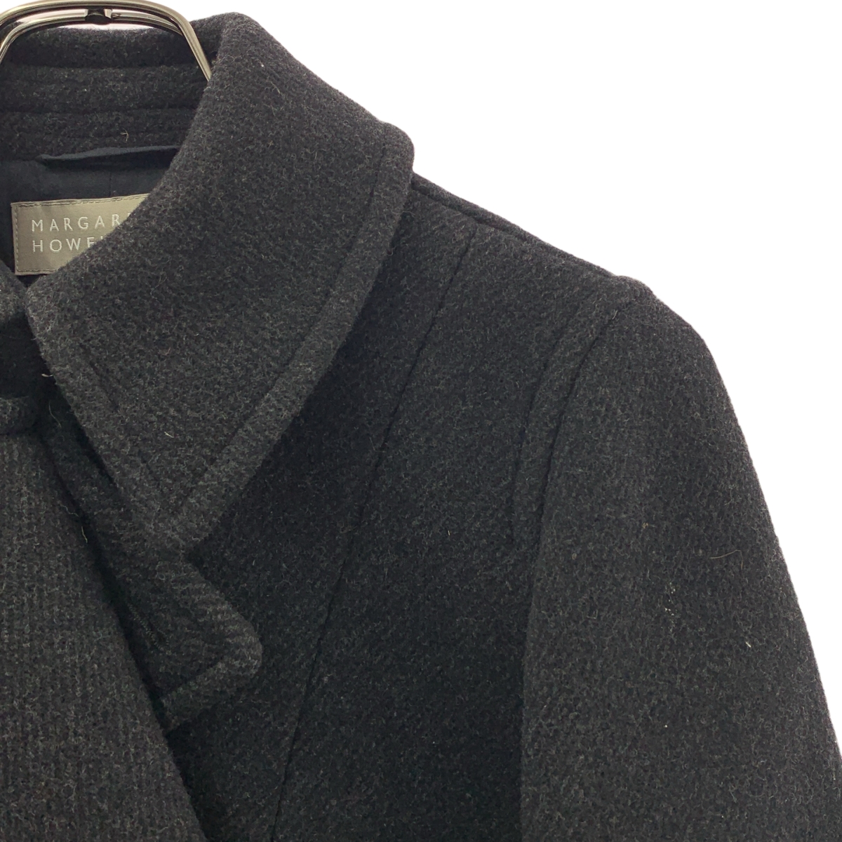 MARGARET HOWELL / マーガレットハウエル カシミヤ混 ウール Pコート