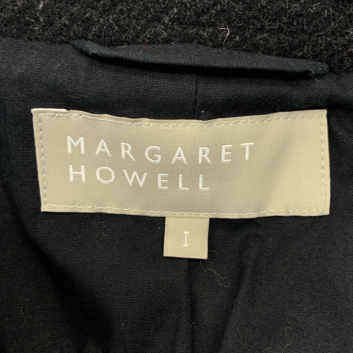 MARGARET HOWELL / マーガレットハウエル カシミヤ混 ウール Pコート