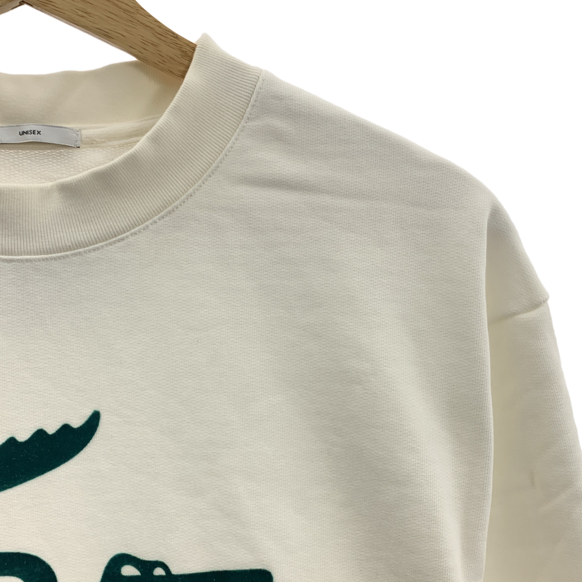 A.P.C. / アーペーセー ×LACOSTE ラコステ / フェルトロゴプリント スウェット