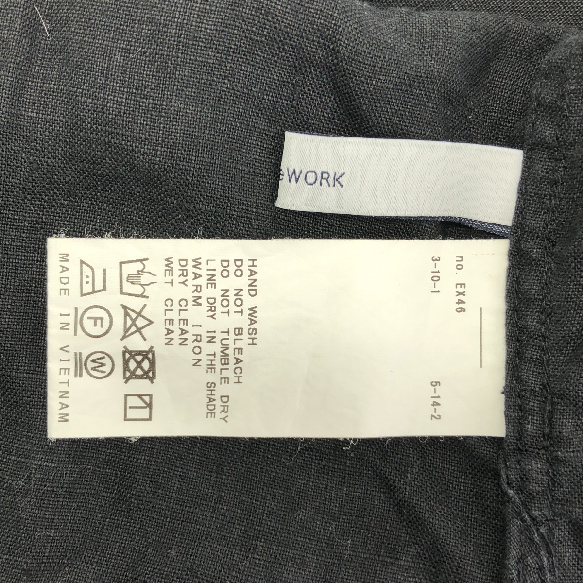 Framework / フレームワーク リネンボートネックプルオーバー