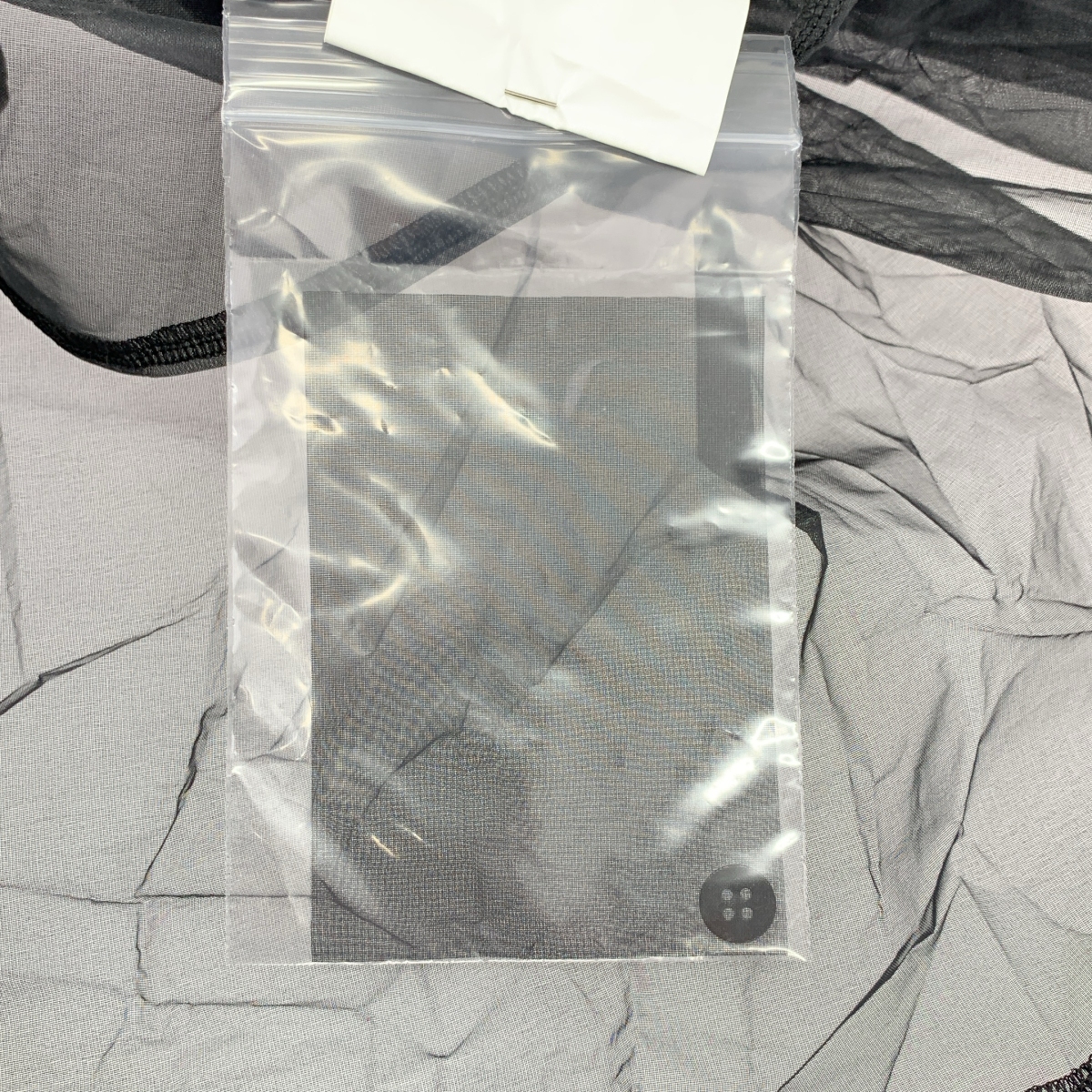 COMME des GARCONS COMME des GARCONS / コムコム ラウンドカラー レイヤード オーガンジー シアー ブラウス