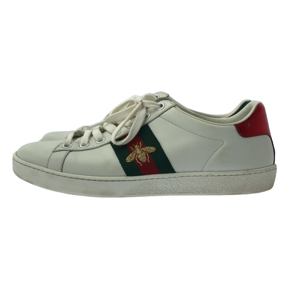 GUCCI / グッチ Ace Bee ビー / エース エンブロイダリー シェリーライン レザー スニーカー