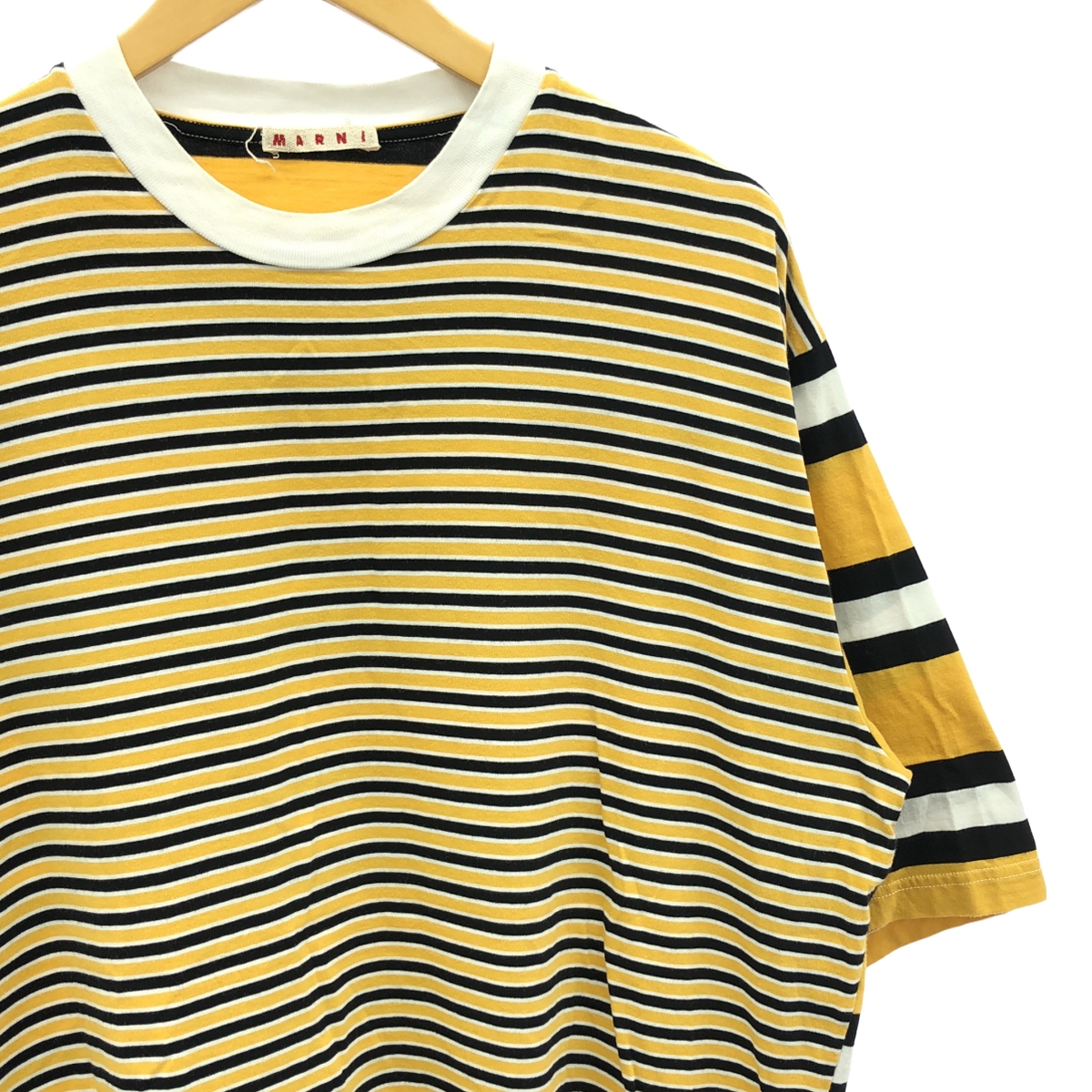 MARNI / マルニ コットン ボーダー Tシャツ