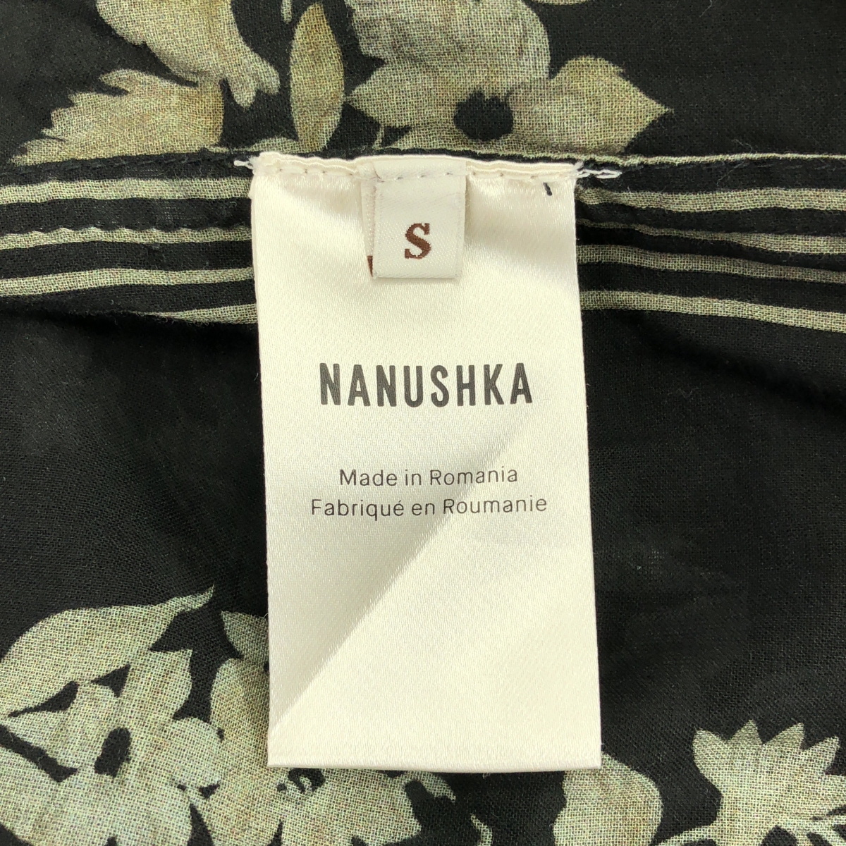 その他 コットン フラワープリント シャツ