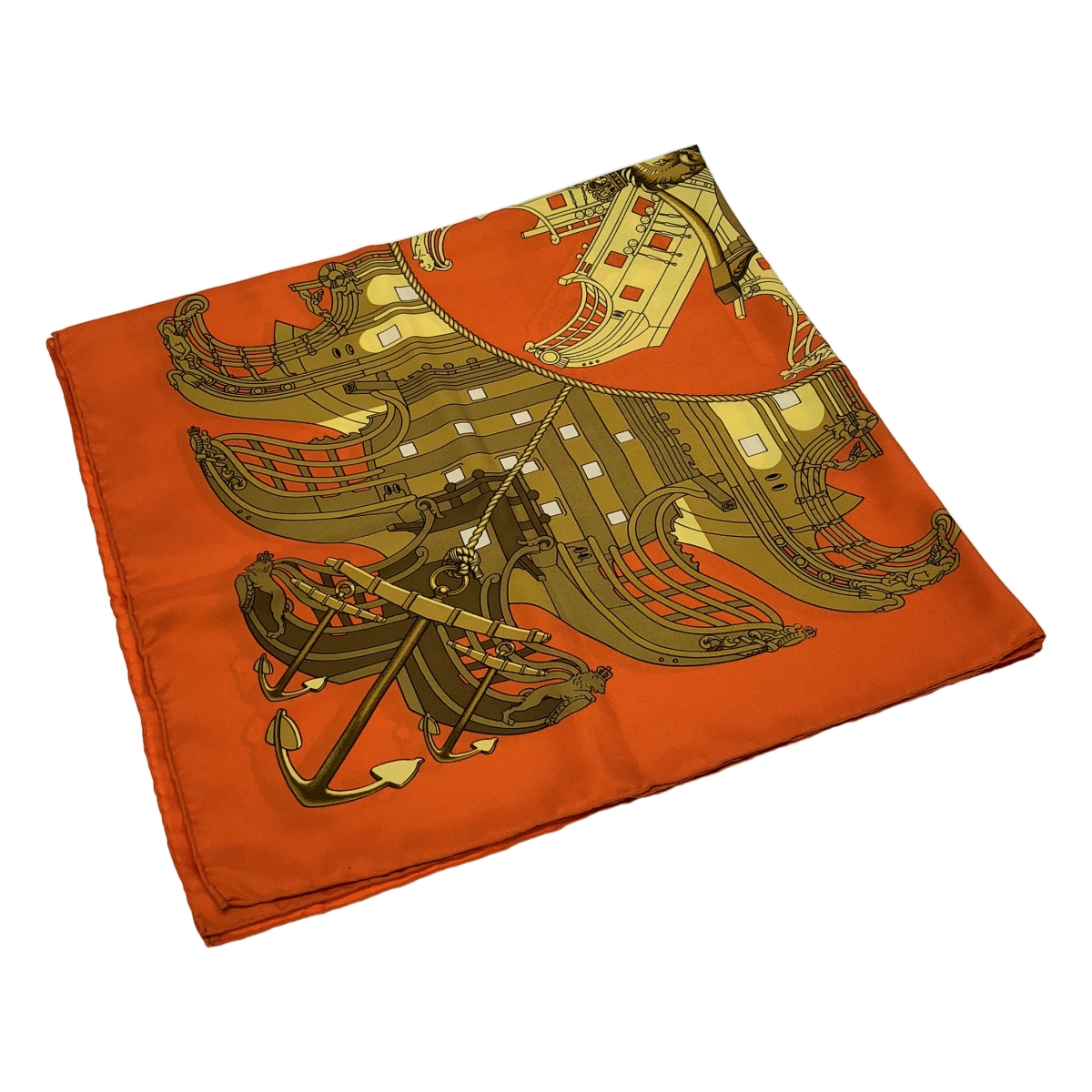 HERMES / エルメス PROUES プロテウス カレ90 シルク スカーフ