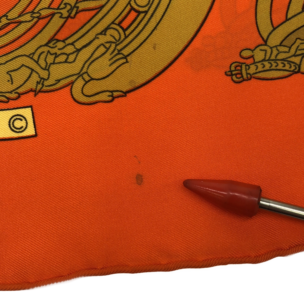 HERMES / エルメス PROUES プロテウス カレ90 シルク スカーフ